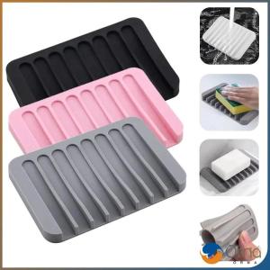 Orna ที่วางสบู่ซิลิโคน สําหรับอ่างล้างมือ ล้างหน้า ห้องน้ํา ห้องครัว 1 ชิ้น Silicone soap hloder