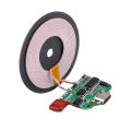Aideepen 5-15W Fast Charging Motherboard QI Certified Cell Phone Wireless Charger Module 12V Fast Charging Wireless Charging Board PCBA Module. 