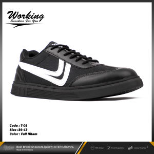 Sepatu Sneakers Pria Working T-09 Size 39-43 Simple Stylish sporty