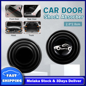 [Ready Stock] 1 PCS Door Shock Absorber Stickers Silent Gasket Sound Insulation Pad Shockproof Thickening Cushion Shock Absorbing Gasket Car Door Dampers Buffer Pad Rubber Anti Shock車門減震橡膠塞