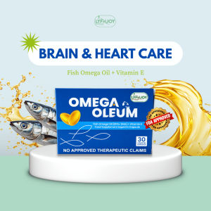 LYFNJOY Omega Oleum Fish Oil 1000mg Liquid in Capsule Health Supplements - Heart & Brain Support