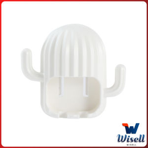 Wisell ที่ใส่แปรงสีฟัน ที่วางแปรงสีฟันติดผนัง ชั้นวางของในห้องน้ำทรงน้องบอง Toothbrush holde มีสินค้าพร้อมส่ง