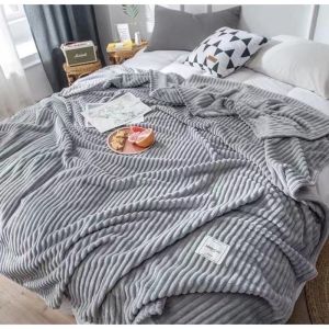 Gift! Queen/ KING SIZE Flannel Velvet Plush Throw Blanket Sofa Office Silky Comfortable Blanket