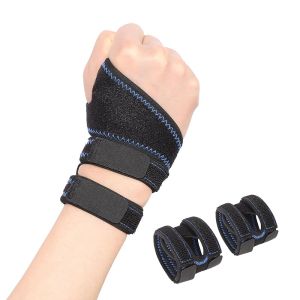 1 Pair Wrist Brace for TFCC Tears Adjustable Wrist Brace for Triangular Fibrocartilage Complex Injury One Size fits most for Left and Right Wrists(Blue)