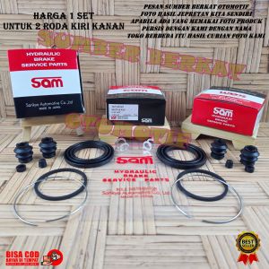 SEAL SIL KIT REM CAKRAMDEPAN TOYOTA VIOS GEN 1 2003 SAMPAI 2006 1SET SAM