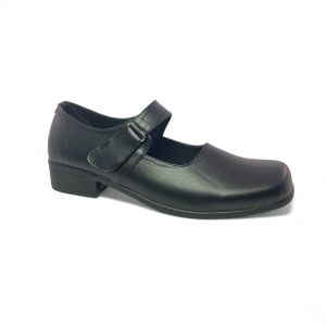Sepatu Pantofel Wanita Hitam Hak 3 Cm Cewek Sekolah Kantor Paskibraka Paskib Paskibra