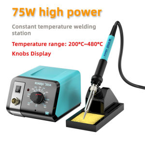 【Shipped from the Philippines🎁】 KUAIQU New 75W Industrial Digital Display Soldering Station Adjustable 50°C-480°C Smart Soldering Station Digital Welding Equipment Solder Machine for Electronic Mobile Phone Repair Tool