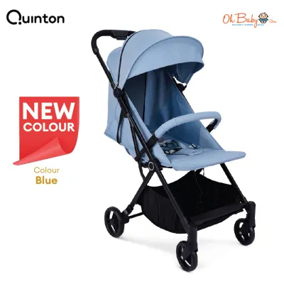 Quinton Light+ Auto Fold Stroller One Hand Fold Easy Operate Stroller 0-22kg (new born to ~3year old) | Oh Baby Store