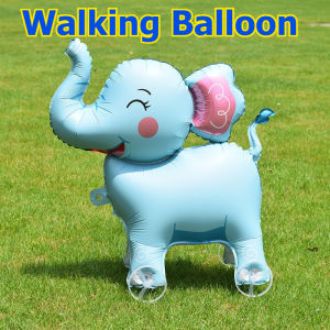 Vixplorn Kids Balloons Baby Birthday Balloons Balloon With Wheels Walking Balloon Animal Balloons Cartoon Balloon