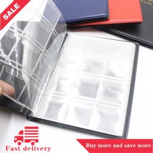 [COD] 120 túi Album cho tiền xu Bộ sưu tập Cuốn sách trang trí nhà Album đồng xu Album chủ sở hữu bộ sưu tập Cuốn sách sổ lưu niệm hàng tăng gấp đôi Nga