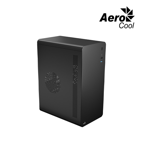 Aerocool CS-110-S-BK-V1 PC Case with VX 500 Power Supply Mini