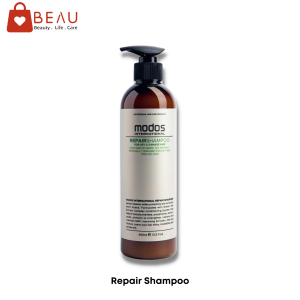 BEAU | Modos Repair Shampoo 400ml Moisture Dry Sclap & Repair Damaged Hair For Dry Hair