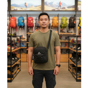PROMO Eiger Tas Selempang Crossroad SV 1F Pouch Dengan Kompartemen Utama - A6SPORT