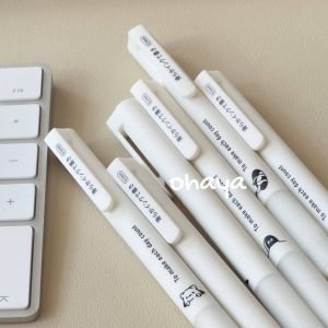 Ohaya ruột bút gel màu đen 0.5mm Dễ Thương bút xoay mịn có thể được thay thế đồ dùng học tập