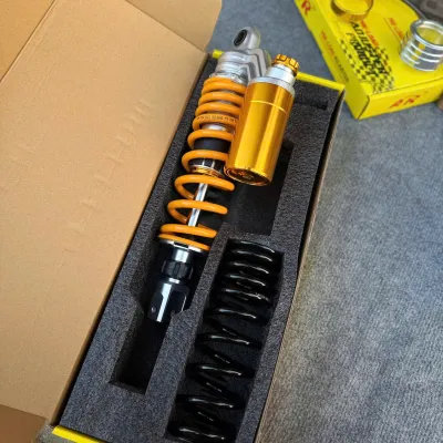 Phuộc Over HO 931 Bình Dầu trên Vario Chỉnh Thật HPA