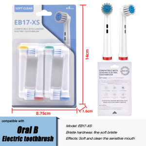 Replacement Brush Heads For Oral B Electric Toothbrushes Head UV Sterilization High Density Hair Planting Dupont Soft Bristle Brush