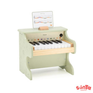 Aesthetic Wooden Piano - PolarB Musical Series with Sheet Music