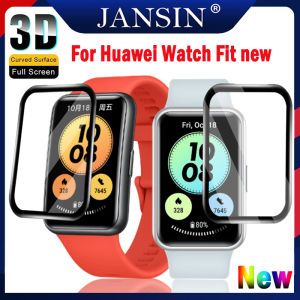 For Huawei Watch Fit New Smartwatch 9D Curved Clear Soft Fiber Protective Full Screen Protectors Film Cover Accessories