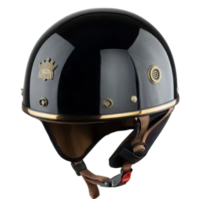 Mũ bảo hiểm Royal M379 màu xanh navy – Nửa đầu thời trang thích hợp cho nam nữ