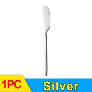 10ชิ้นมีดที่ทาเนยทำจากสแตนเลสสตีล304ด้ามยาวเครื่องตัดแยมขนมปังชีสอเนกประสงค์เครื่องใช้สำหรับโต๊ะอาหารตะวันตกแกดเจ็ตสำหรับครัว