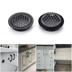 HUGHES Wardrobe Grille Ventilation Stainless Steel Cabinet Air Vent Ventilation Louver Shoebox Mesh Hole Cabinet Core Vents Cabinet Mesh Hole Wardrobe Mesh Hole Cabinet Ventilation Cover Air Vent Grille Cover
