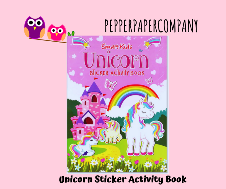 SMART KIDS UNICORN STICKER ACTIVITY BOOK | Lazada PH