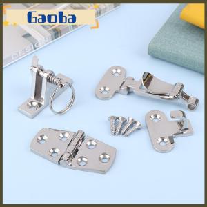 gaoba Marine 316 Stainless Steel Boat Hinges Heavy Duty Hatch Casting Hinge For Cabinet Doors Windows Butt Hinge Hardware Accessories