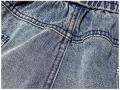 IELGY Quần soóc rộng mùa hè của quần đùi denim nam khâu. 