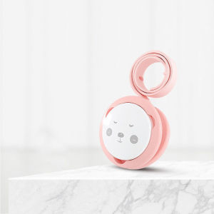 Baby Pacifier Box Baby Dummy Cases with Anti-Loss Strap Wire Chains Clip Travel Soother Container Boxes Portable Pacifier Holder Storage Case for Kids