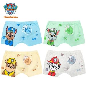 4Pcs/Lot 100% Genuine Paw Patrol Boys Underwears Cotton Children Panties Cartoon Kids Underpants Breathable Briefs for Boy2026