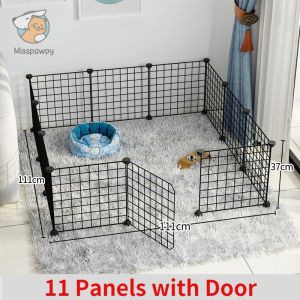 DIY dog/Cat/Rabbit/Guinea Pig Modular Cage Playpen / pvc metal grids storage
