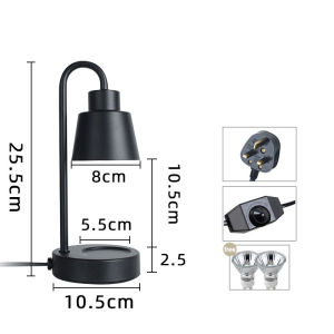 sg【READY STOCK】Scented Candles Electric Candle Warmer Lamp Expand Fragrance Mini Small Aromatherapy Atmosphere Lamp Melting Candle Lamp