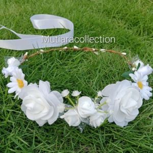 TERMURAH! FLOWER CROWN MAHKOTA BUNGA CANTIK