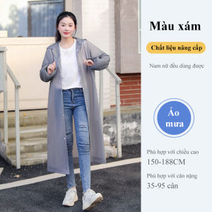 Áo mưa một người YIPAUTO Áo mưa nam nữ đi mưa dã ngoại chống thấm nước dày dặn dùng một lần cho nam và nữ