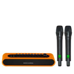 Micro không dây ACNOS Mi36 Vang số chỉnh cơ Soncamedia Mi 36 Hàng chính hãng