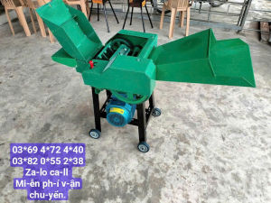 Máy băm cỏ đa năng công nghiệp có bánh xe đẩy