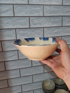 Set 5 tô bè phết xanh 21 cm( tô sành lớn)