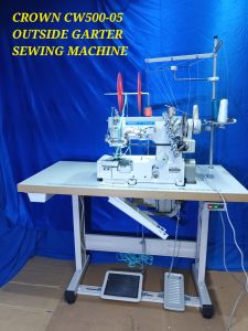 MACHINE/CROWN CW500-05 OUTSIDE GARTER SEWING MACHINE MODEL:CW500-05