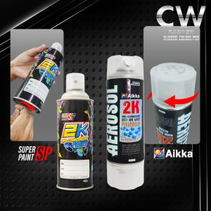 [ ZEEKR 009 Touch Up Paint All Colors ] 🚗 CW Aikka DIY Aerosol Spray Car Baru Cat Kereta Lama 补漆 车漆