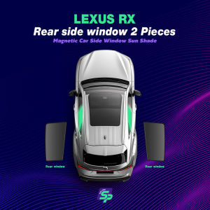 LEXUS RX – ShopPark Magnetic Custom Fit Car Window Sunshade High-Density Mesh Sun Protection Easy Install