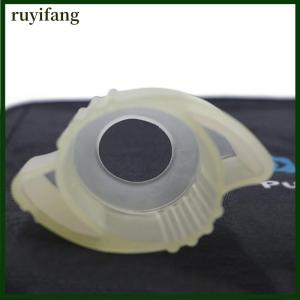 ruyifang ที่ครอบกันฝุ่นลูกบิดประตูเรืองแสงใหม่มือจับประตูที่กั้นกันชน