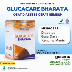 Obat Herbal Diabetes Kencing Manis Obat Gula Darah Tinggi Paling Ampuh - Glucacare Bharata Asli Garansi 100%