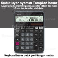 Casio Calculator DJ-120D Plus Check Correct Review Desktop Kalkulator DJ 120D PLUS casio original calculator. 