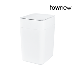 Townew Smart Trash Can T1S / Refill Ring - Auto Seal Self-Replacing Bags 15.5L Motion Sensor Dustbin Contactless Hygiene for Kitchen Home Office