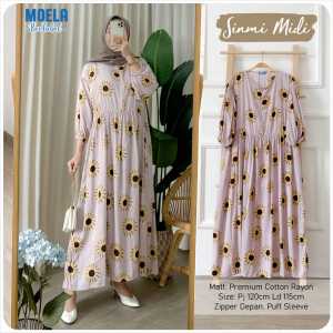 MIDI DRESS SINMI LD 115 BY ORIGINAL MOELA BERLABEL