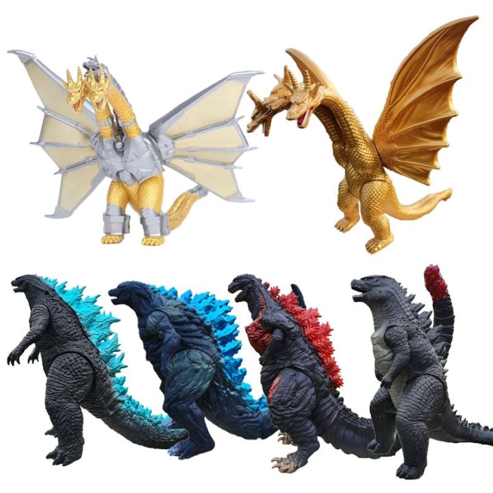 16Cm Gojira Gaigan Burning Mecha Gojira King Of Monsters Ghidorah 3 ...