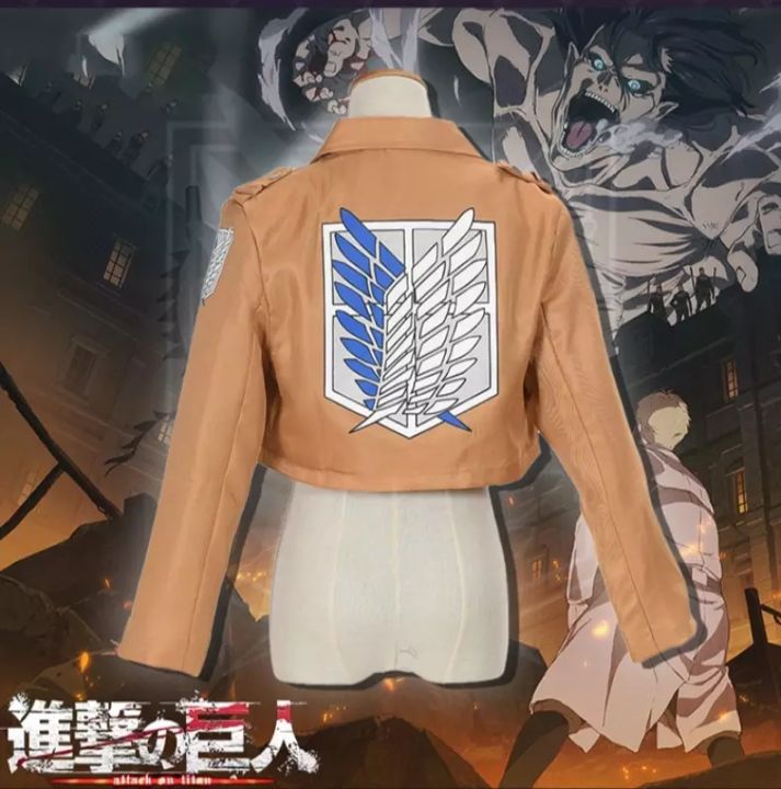 Attack On Titan Cosplay Shingeki No Kyojin Cosplay Jacket Japanese