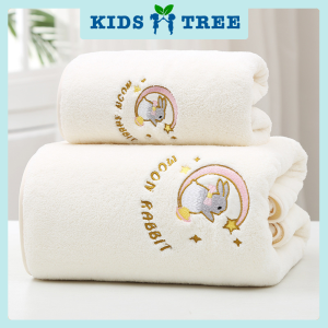 Tuala mandi bayi Bath Towel Baby Towel Kids Towel Adult Thick Kids Blanket High Absorbent Soft Bath Towel Cotton Face Towels