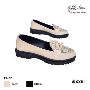 DALLEYA COLLECTION - Imelda Sepatu Wanita Loafer Docmar Korean Style by lily shoes