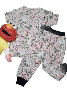 🇲🇾BEST QUALITY🐰 BIG CUTTING PREMIUM QUALITY GIRL SET SIZE 1-6Y GIRL PYJAMAS KIDS SET KIDS WEAR SLEEPWEAR NIGHT WEAR BAJU TIDUR KIDS SET TSHIRT PANTS COTTON SPANDEX